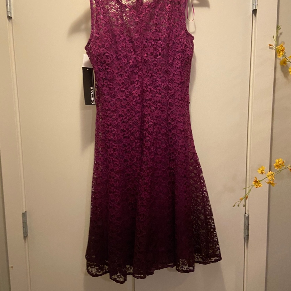 Floral Lace Dress Chetta B
